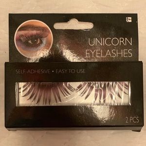 NWT Unicorn Make Up 4 Ever False Eyelashes Purple